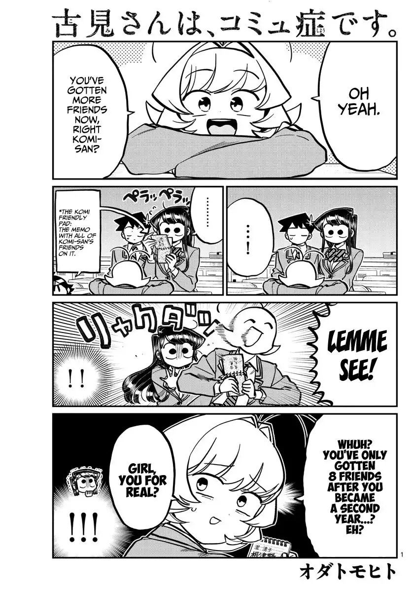 Komi-san wa Komyushou Desu Chapter 251 1